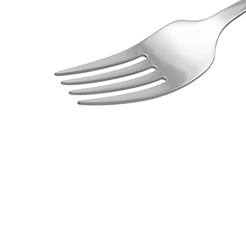 Stainless Steel Dinner Forks with Round Edge (Dinner Forks - 120 pack)