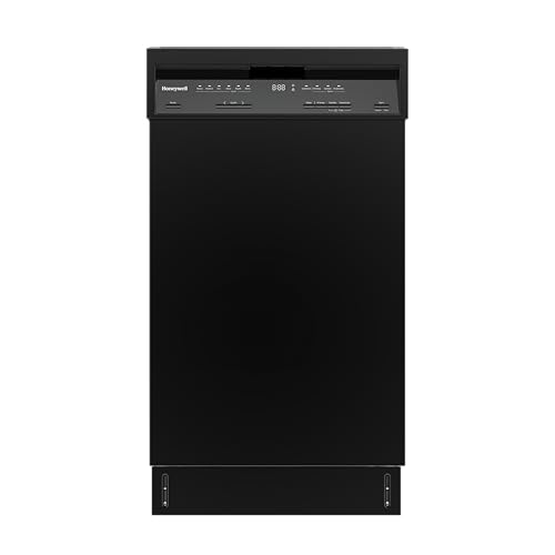 18 Inch Dishwasher with 8 Place settings (black)