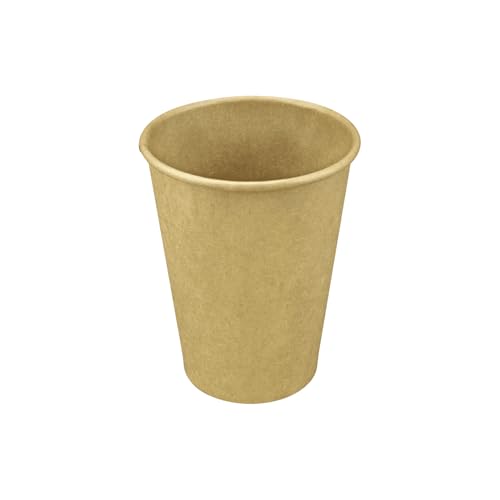 10oz Kraft Paper Coffee Cups [1 (12 OZ / Kraft)