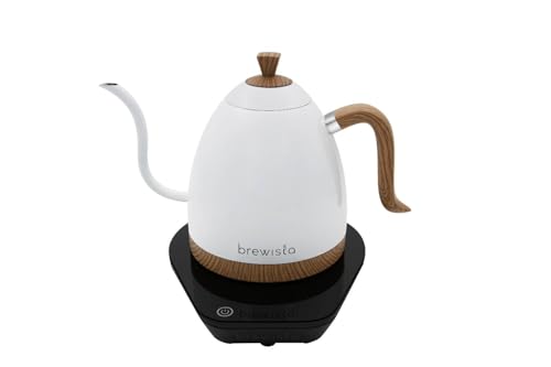 Artisan Electric Gooseneck Kettle (Pearl White)
