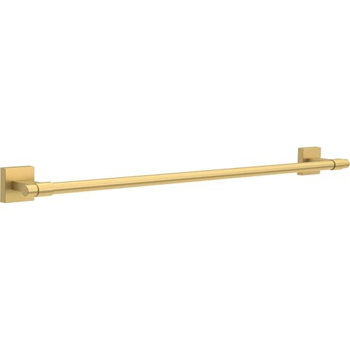 Maxted (1-Pack) 24' Towel Rack for Bathroom, Modern Gold Bar Holder Wall Mounted Rod, Hardware | Accessories MAX24-MG (24 inch / Modern Gold)