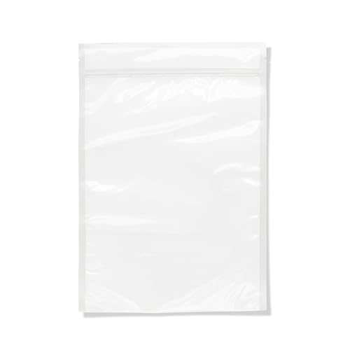 Vacuum Sealer Bags (50 count Resealable Zipper, Clear / 11" x 16" (Gallon))