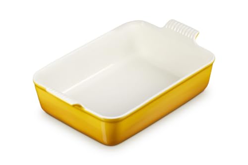 Stoneware Deep Rectangular Lasagna Dish (Nectar)