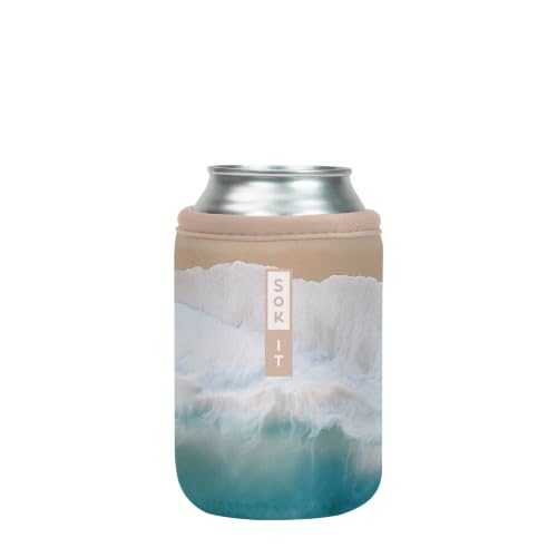 CanSok Sleeve for Beer & Soda Insulated Neoprene Cover (Ay, Bay Bay! / 12oz Can Sleeve)
