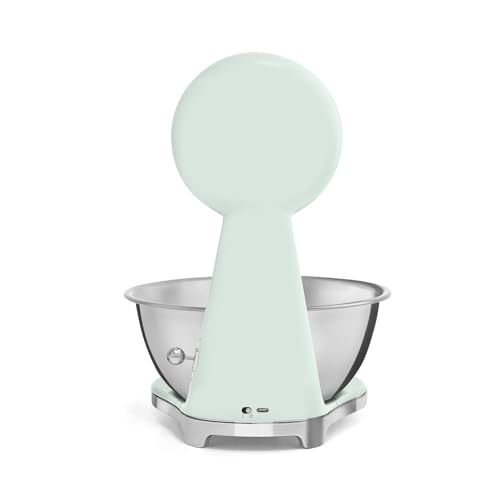 Retro Style Analog & Digital Kitchen Scale (Pastel Green)