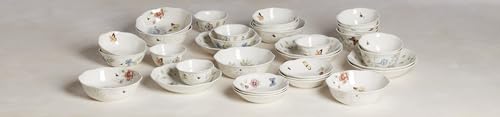 Butterfly Meadow Porcelain Pasta Bowl (Pasta Bowl)