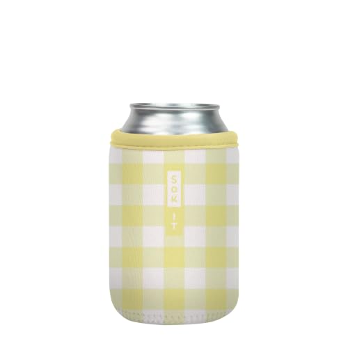CanSok Sleeve for Beer & Soda Insulated Neoprene Cover (Smooth Like Butter / 12oz Can Sleeve)