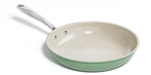 Nonstick Frying Pan Skillet (11 Inch / Green)