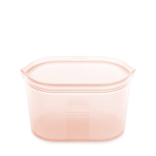 Reusable Food Storage Bags (Peach / Large Dish)