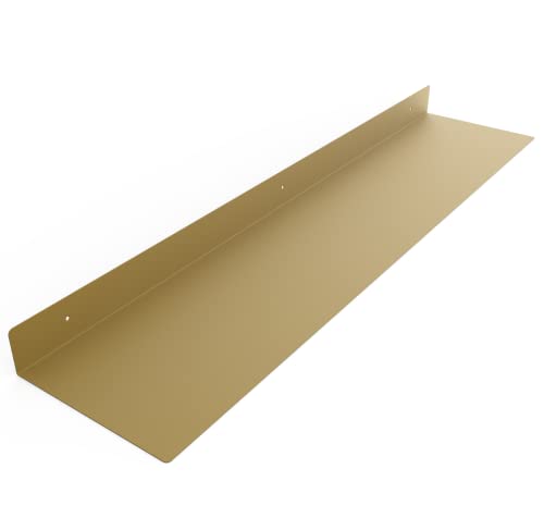 Linear Floating Shelf (36-inch X 8-inch Gold)