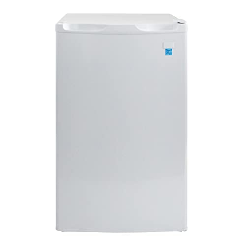 Mini Fridge for Home Office or Dorm (4.4-Cu.Ft. / White)