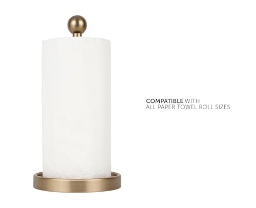 Countertop Paper Towel Holder (Warm Gold)