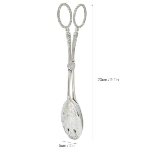 Serving Tongs 9.1in Zinc Alloy Non