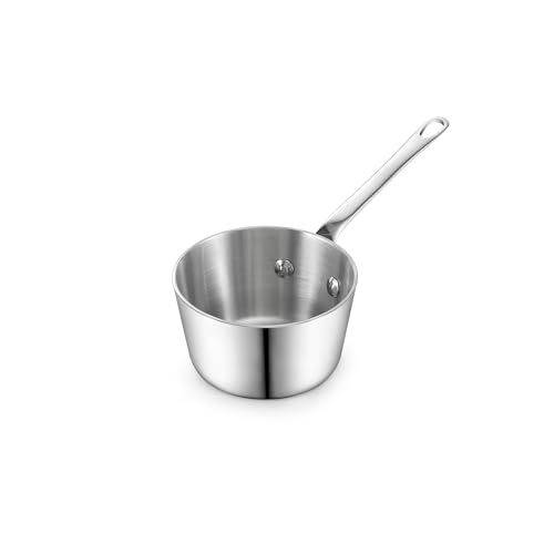 Multi ply Clad 0.23 QT Stainless Steel Butter Warmer (0.2 Quarts)