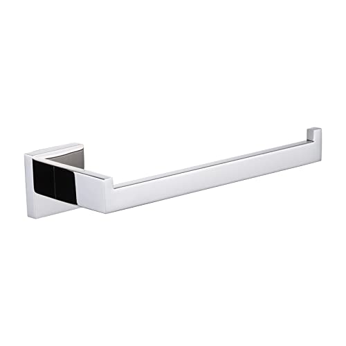 Towel Bar Shiny Chrome Hand Towel Ring Holder for Bathroom Kitchen Hardware Wall Mounted (Polished Chrome)