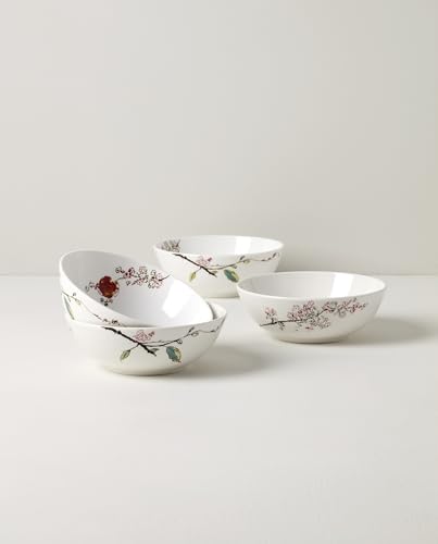 897258 Chirp Soup Bowls (Bowls, Set of 4, Black)