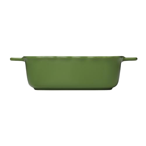 Evergreen Square Scallop Christmas Baking Dish (Square Scallop Baking Dish)