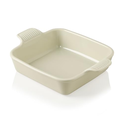 Sweejar Ceramic Baking Dish (Beige / Square 8IN)