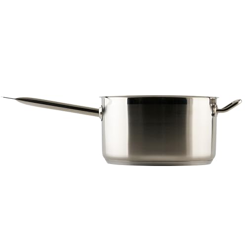 10 qt Stainless Steel Sauce pan with Cover (10 Quarts)