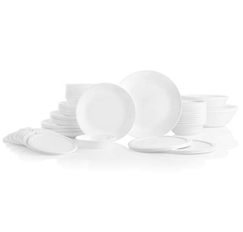 Vitrelle 78 Piece Service for 12 Dinnerware Set (78 Piece / Winter Frost White)