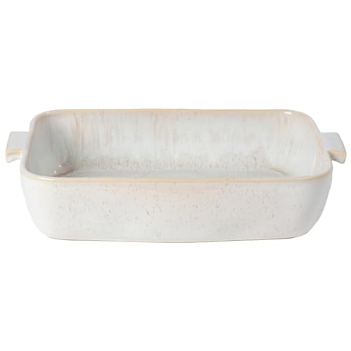 Ceramic 16" x 10.75" Rectangular Baker (Eivissa Sand Beige / 16" Rectangular)