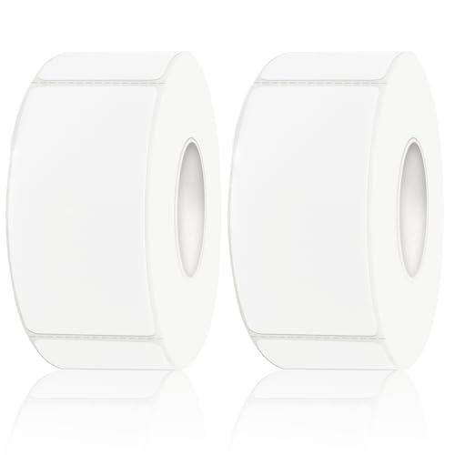 Removable Freezer Labels (White / 1×2 inch-2 rolls)