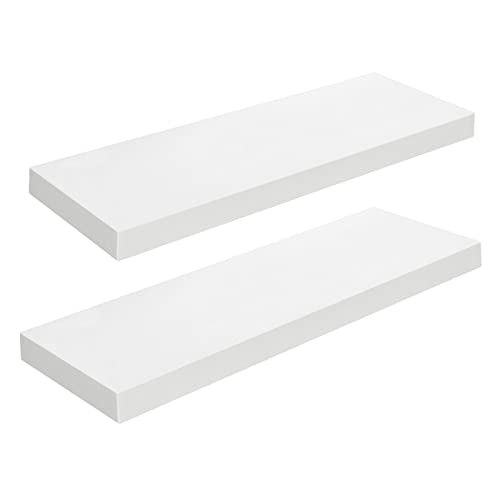Floating Shelves for Wall (White / 23.6 Inches)