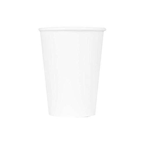 12 oz Paper Coffee Cup [1 (12 OZ / White)
