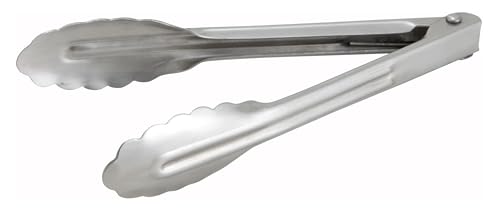 Coiled Spring Heavyweight Stainless Steel Utility Tong (7-Inch / Heavyweight)