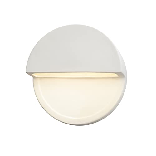 Justice Design Ceramic Dome Dimmable LED Indoor