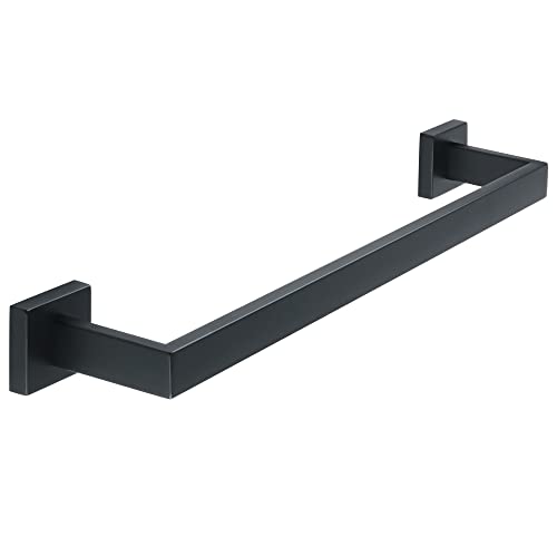 Towel Bar Towel Racks for Bathroom Wall Mount 20 Inch (Single 20 Inch / Matte Black)