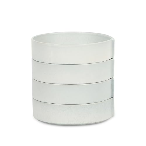 Bao 4 Piece Pasta Bowl Set Stoneware (Blue-Grey / 4-Piece - Pasta Bowl)
