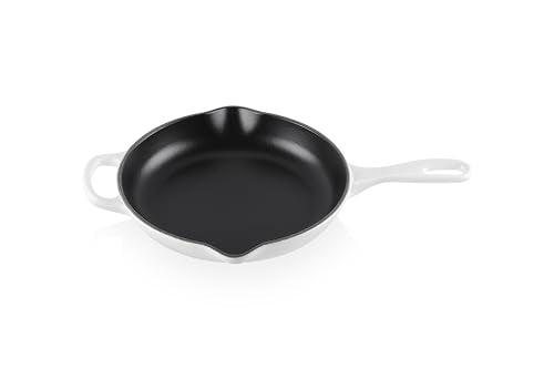 Enameled Cast Iron Signature Round Skillet (9" / White)