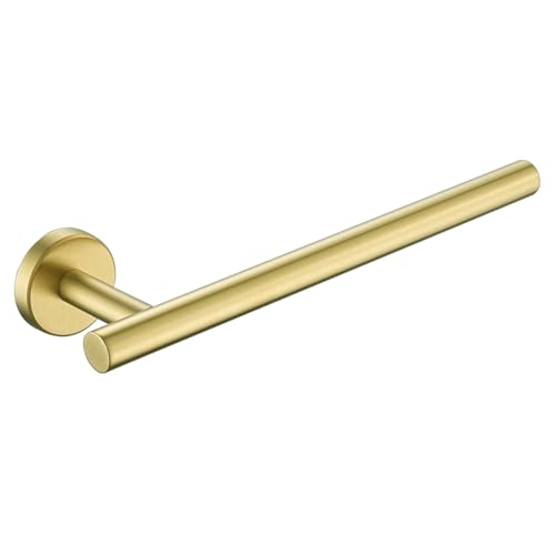 Hand Towel Bar Gold (9 Inch / Brushed Gold)