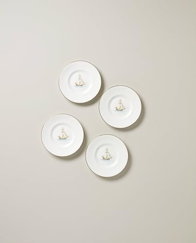 897266 British Colonial Tradewind Dessert Plates (Dessert Plates, Set of 4)