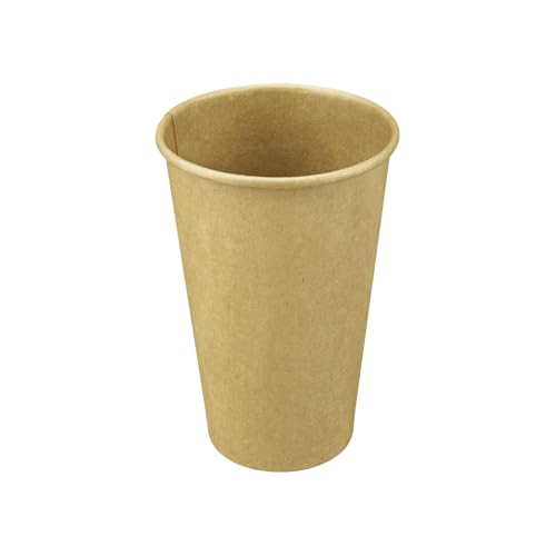 16z Kraft Paper Coffee Cups [1 (16 OZ / Kraft)