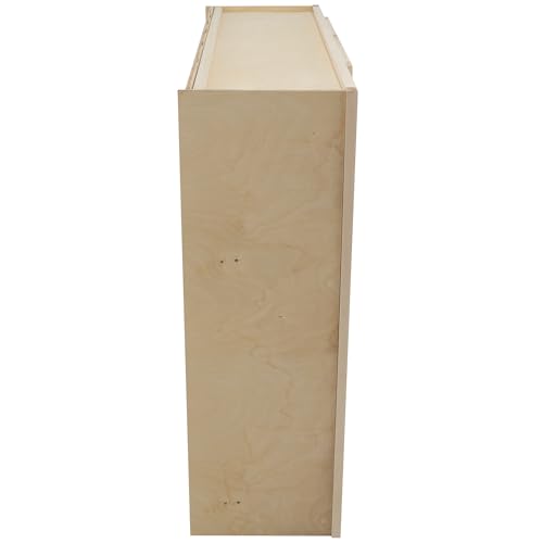 Quicklock RTA (12"D x 42"W x 42"H Blind Corner / Raw Maple)