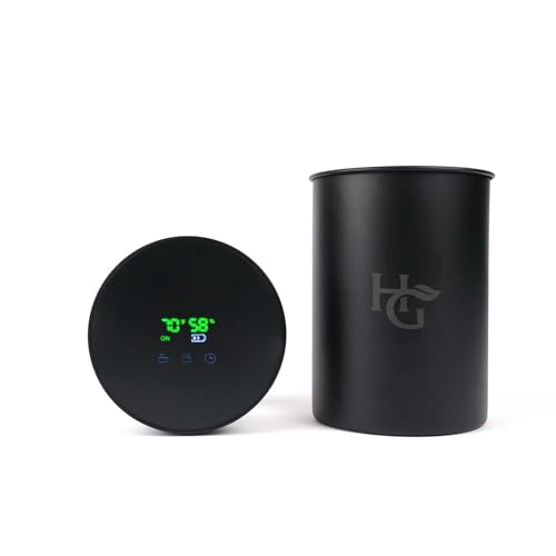 Auto Cure Smart Jar and Vacuum Seal Curing Jar with Built In Hygrometer (HG234-2L)