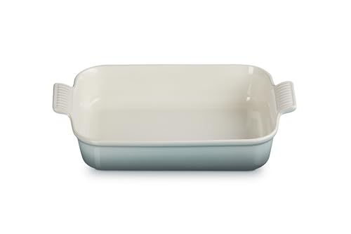 Stoneware Heritage Rectangular Dish (4 qt / Sea Salt)