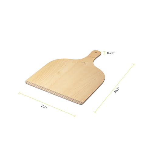 Wooden Pizza Peel (12-inch 4 pcs)