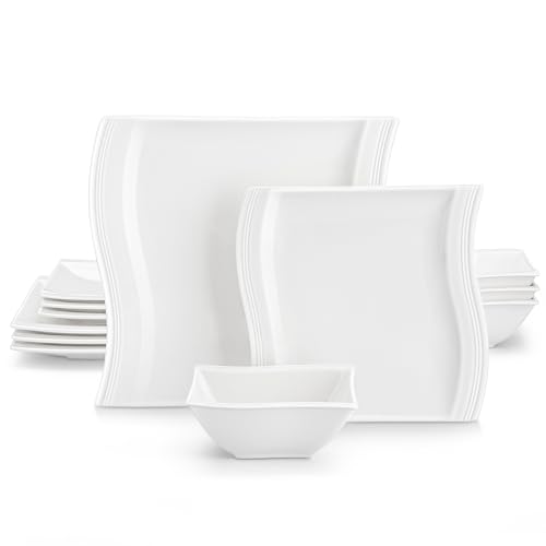 Ivory White Dinnerware Set (12 Piece(Service for 4) / Ivory White)