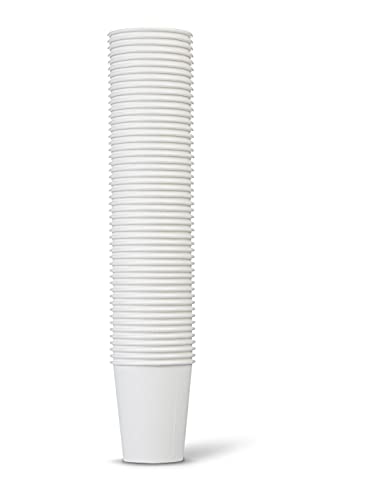 Disposable Paper Cups for Hot and Cold Beverages (8 fl oz / 1000 Count)