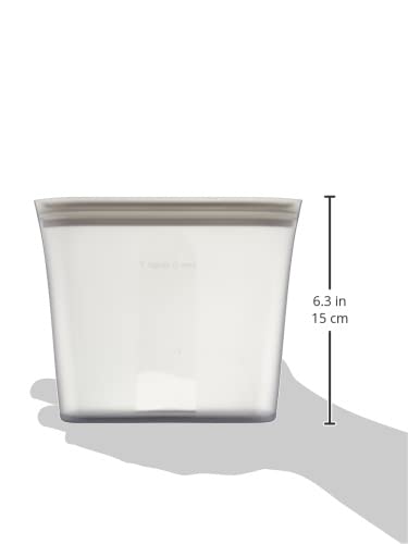 Reusable Food Storage Bags (Gray / 3 Bag Set)