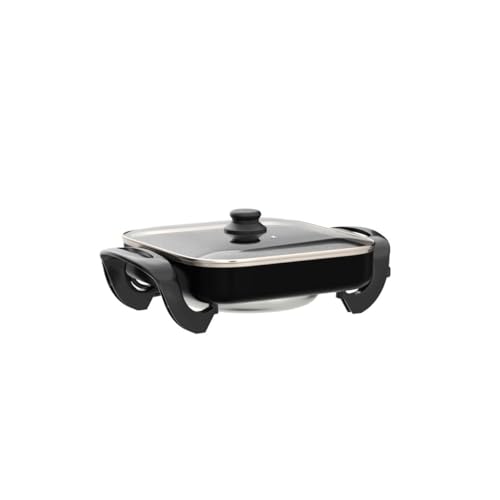 Square Electric Skillet with Lid (Square)