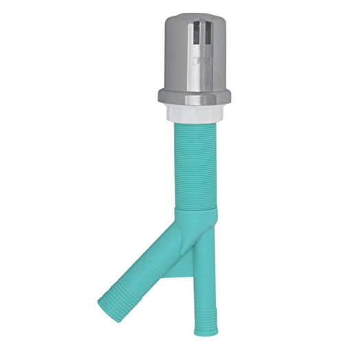 Dishwasher Air Gap with Skirted Cap and Extra Long Threaded Body for Thick or Thin Kitchen Countertops (AG200-006)