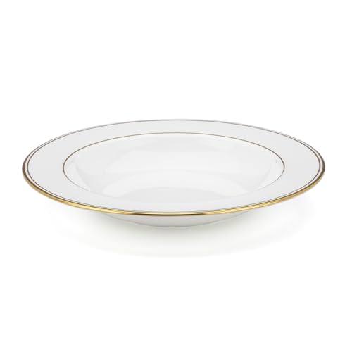 100110362 Federal Gold Rimmed Bowl (Pasta/Soup Bowl)