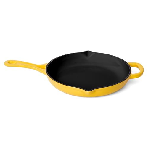 Enameled Cast Iron Skillet