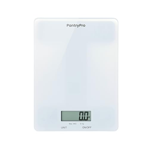 Glass Platform Digital Kitchen Scale (Glass - White)