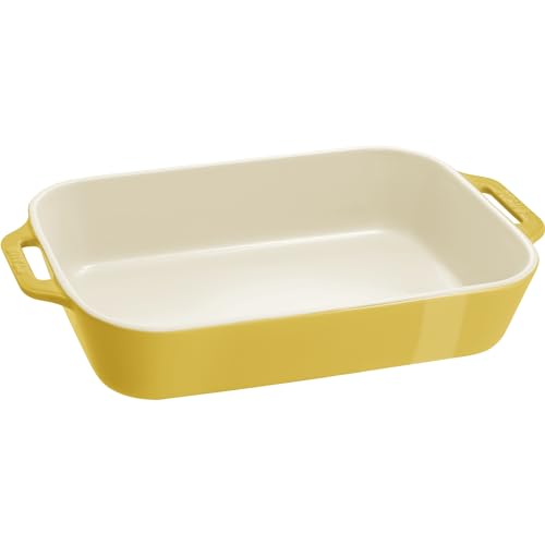 3 Pc Ceramic Baking Dish Set (3-pc / Citron)
