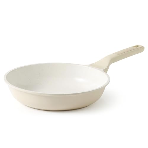 Nonstick Ceramic Frying Pan 8 (8 Inch / Antique White)